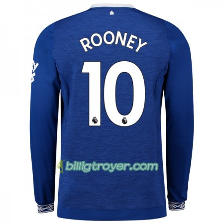 Billige Fotballdrakter Everton Rooney 10 Hjemmedraktsett 2018/19 Langermet